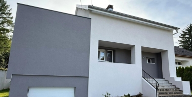 Isolation belle maison contemporaine à côté de Besançon